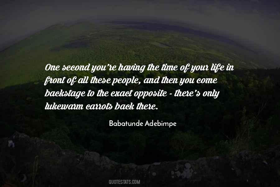 Babatunde Adebimpe Quotes #1367129