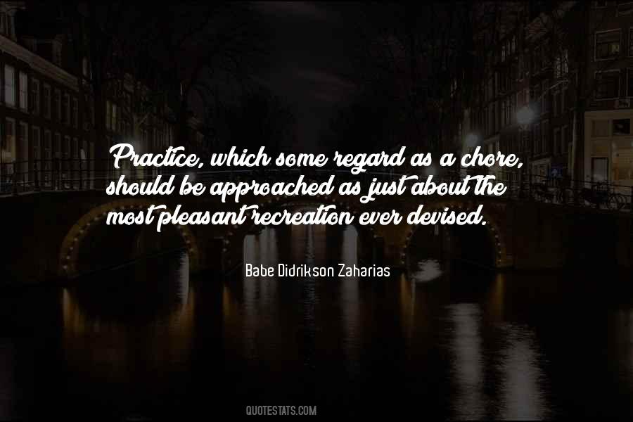 Babe Didrikson Zaharias Quotes #1012989