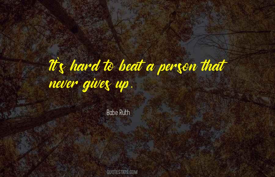 Babe Ruth Quotes #1329570