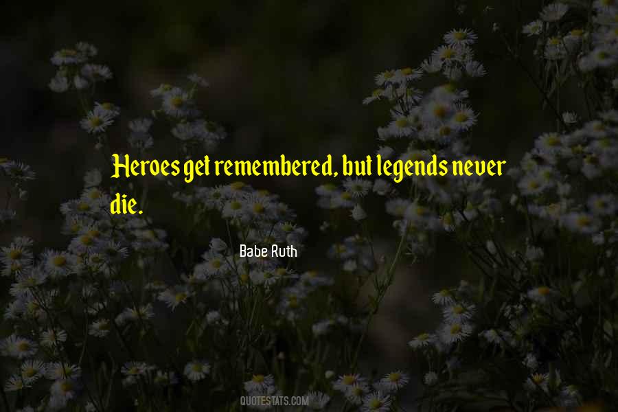 Babe Ruth Quotes #1726262