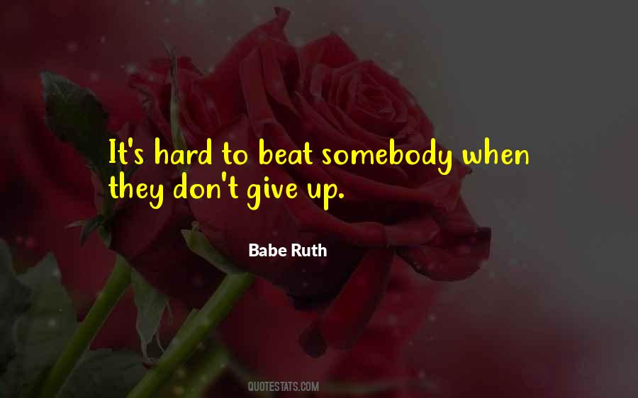 Babe Ruth Quotes #741980