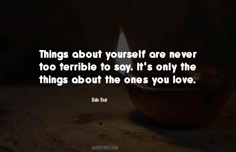 Babs Deal Quotes #300344