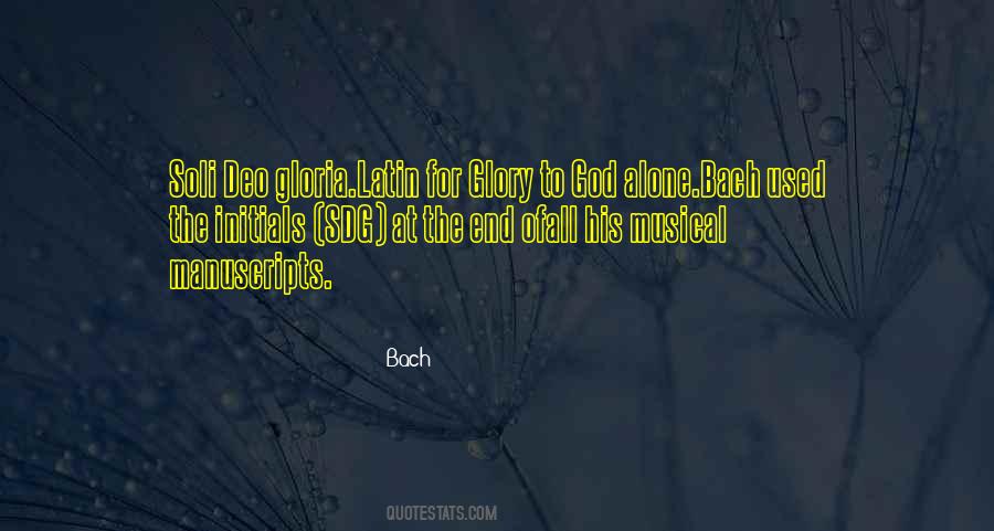 Bach Quotes #1154902 Bach Quotes #1154902
