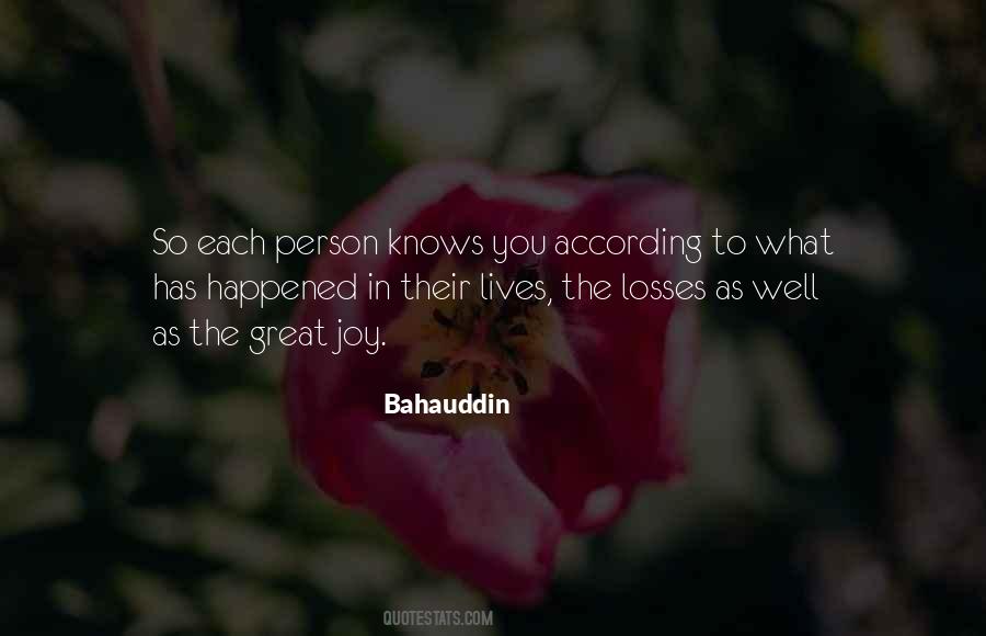 Bahauddin Quotes #401656