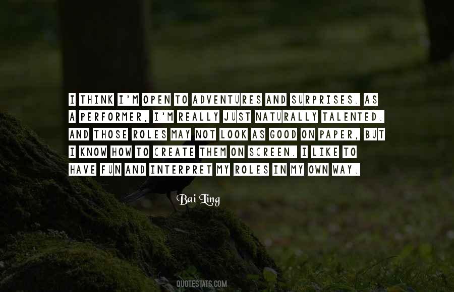 Bai Ling Quotes #1538852