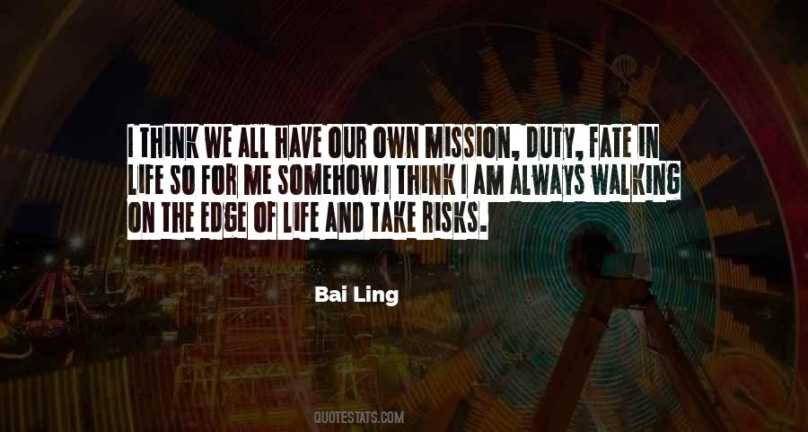 Bai Ling Quotes #668432