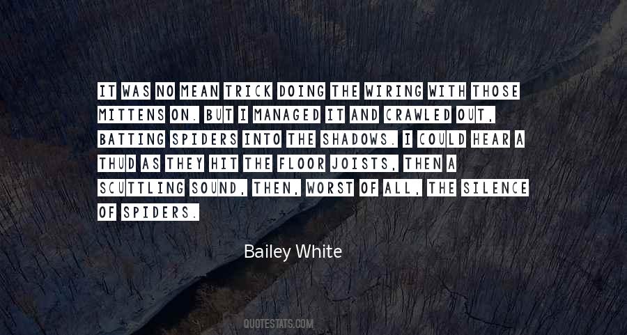 Bailey White Quotes #348112