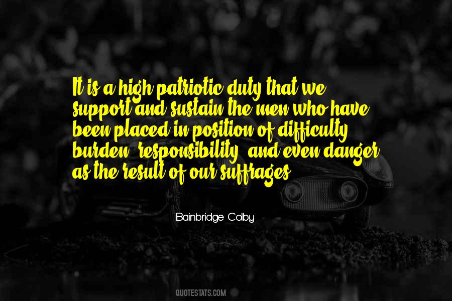 Bainbridge Colby Quotes #1199937