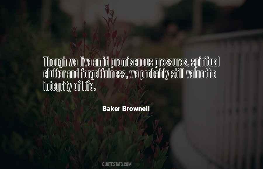 Baker Brownell Quotes #1459486