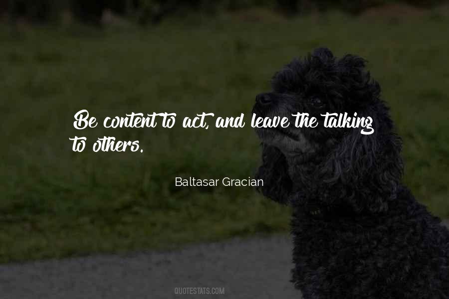 Baltasar Gracian Quotes #1590036