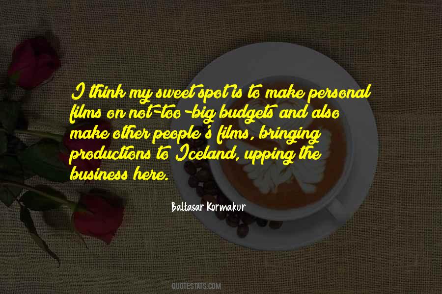 Baltasar Kormakur Quotes #80322
