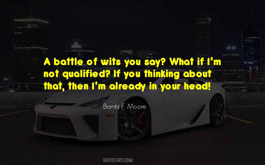 Bambi F. Moore Quotes #1695297 Bambi F. Moore Quotes #1695297