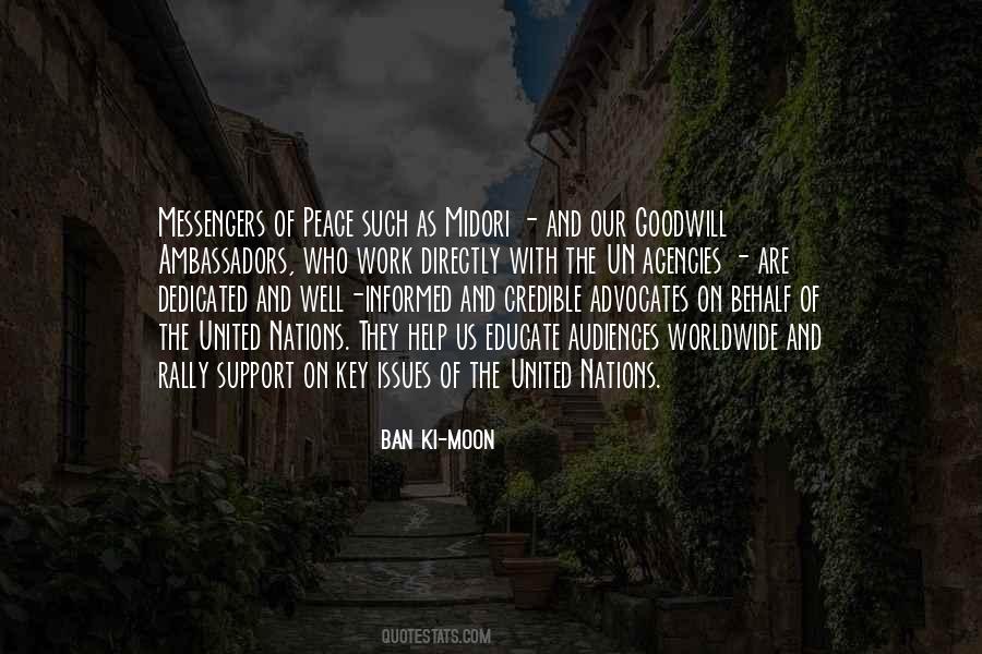 Ban Ki-moon Quotes #519923