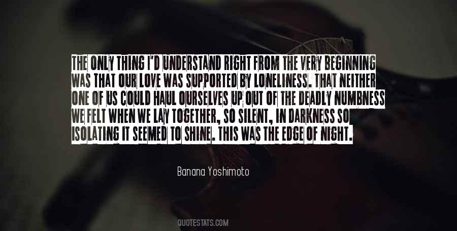 Banana Yoshimoto Quotes #533515