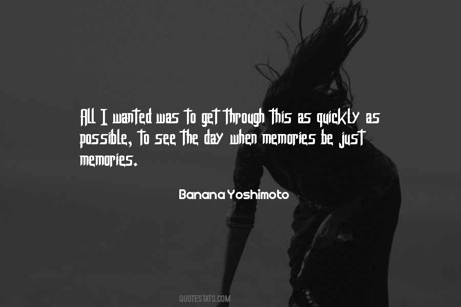 Banana Yoshimoto Quotes #874967