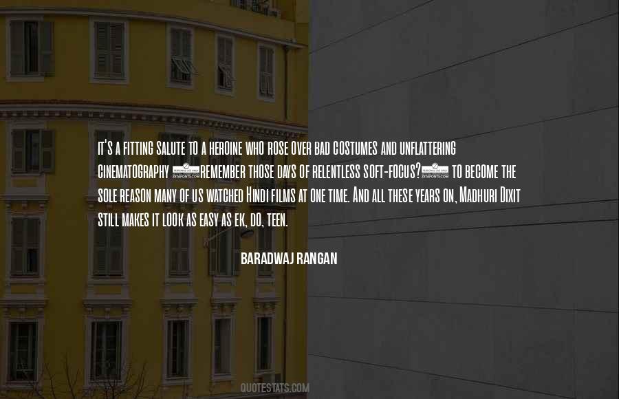 Baradwaj Rangan Quotes #1872482 Baradwaj Rangan Quotes #1872482