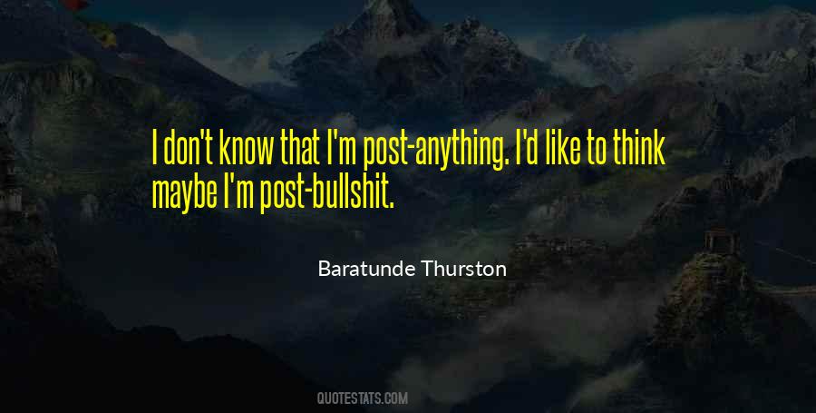 Baratunde Thurston Quotes #144391