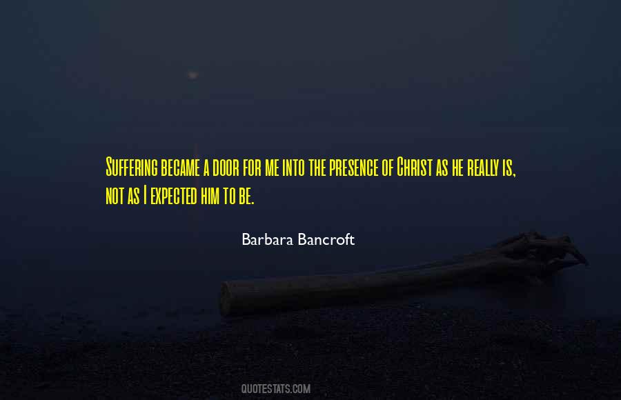 Barbara Bancroft Quotes #329303
