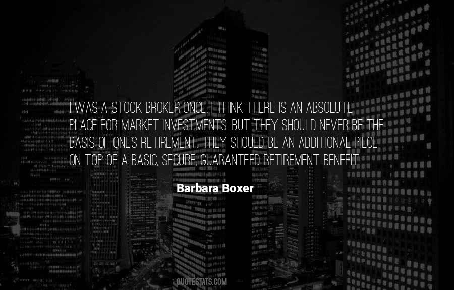 Barbara Boxer Quotes #880237