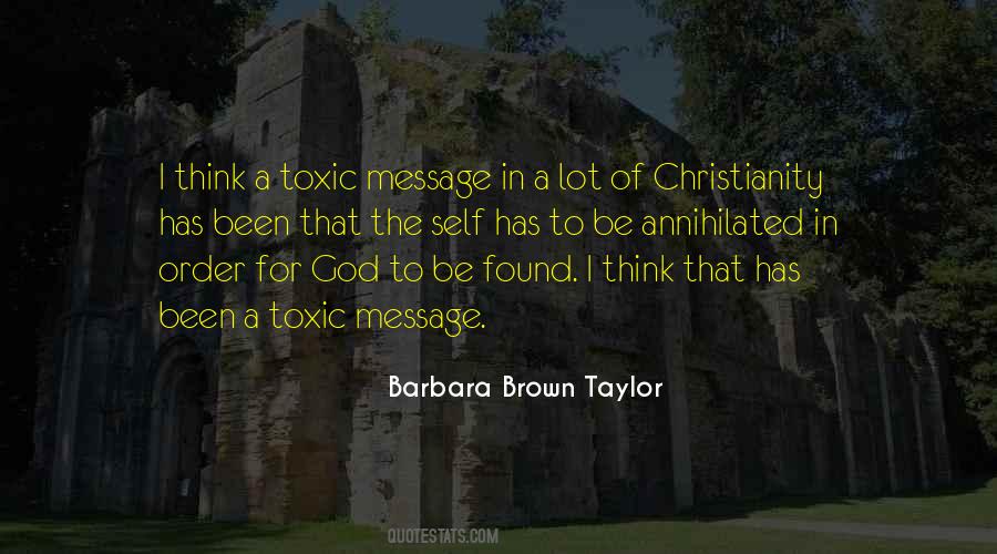 Barbara Brown Taylor Quotes #250386