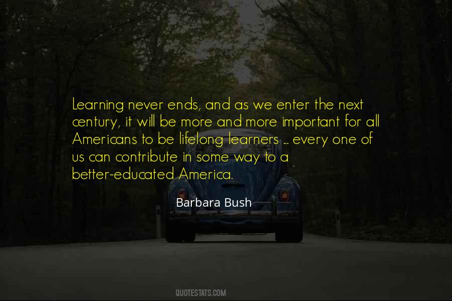 Barbara Bush Quotes #1274960