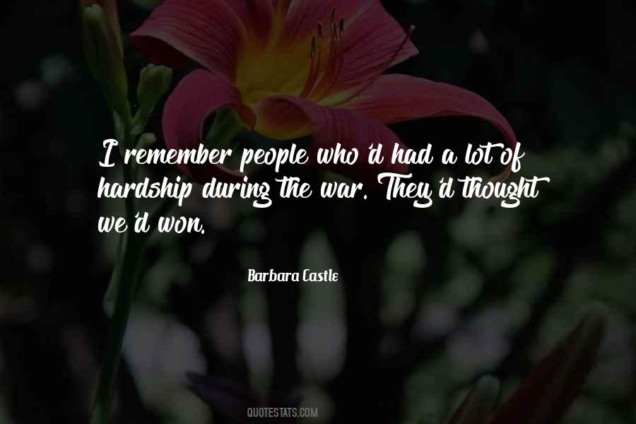 Barbara Castle Quotes #902231