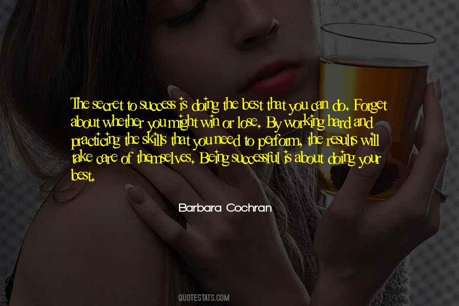 Barbara Cochran Quotes #1471333