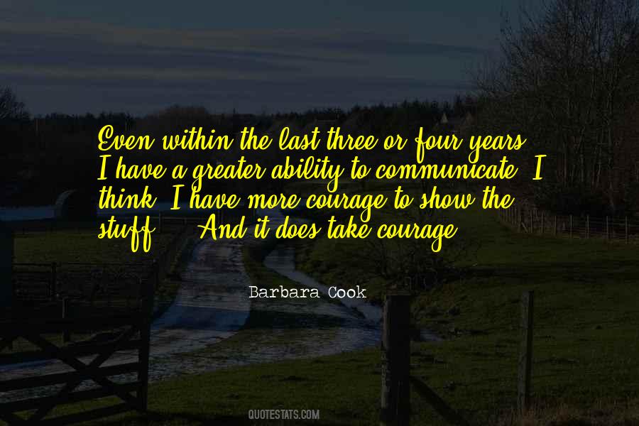Barbara Cook Quotes #1401314