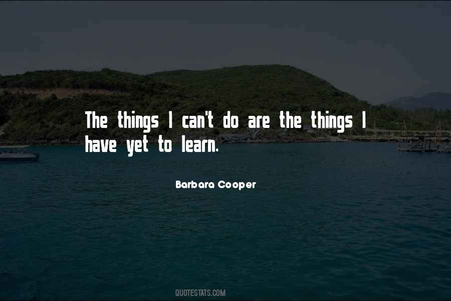 Barbara Cooper Quotes #527570