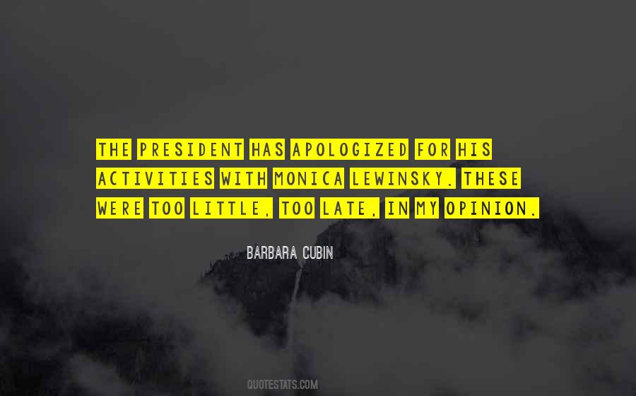 Barbara Cubin Quotes #1574051