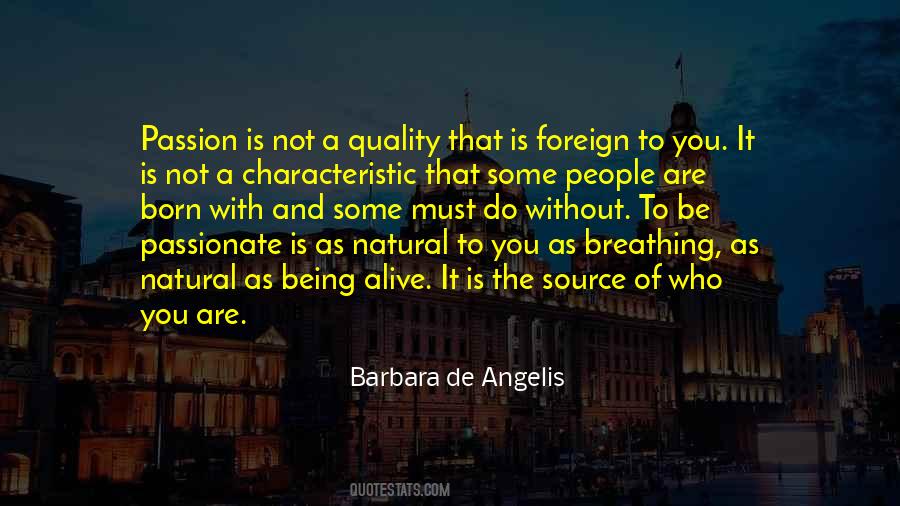 Barbara De Angelis Quotes #1312081