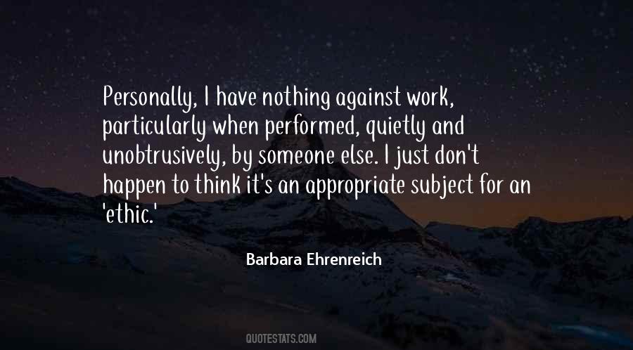 Barbara Ehrenreich Quotes #575006