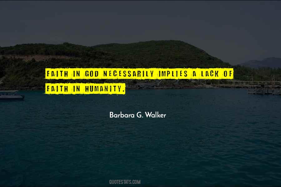 Barbara G. Walker Quotes #311007