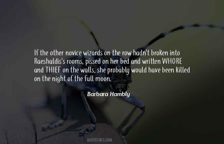 Barbara Hambly Quotes #168417