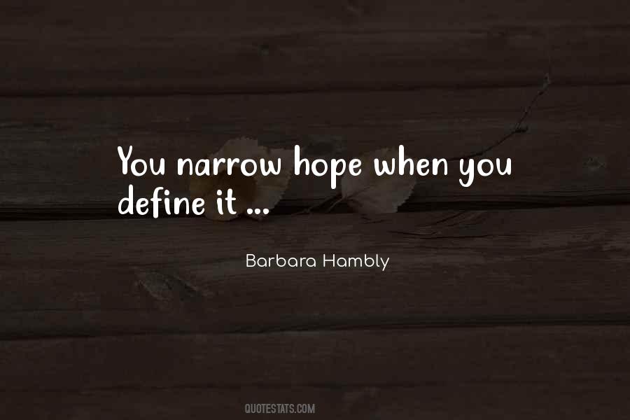 Barbara Hambly Quotes #1806903