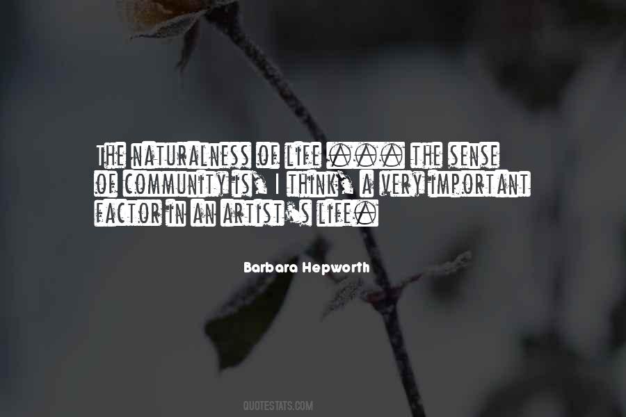 Barbara Hepworth Quotes #1794494