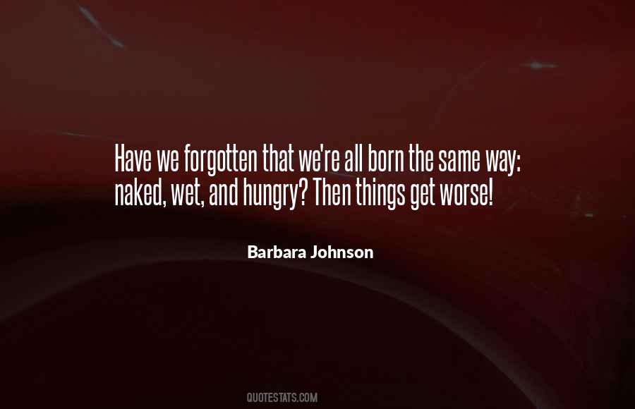 Barbara Johnson Quotes #887579
