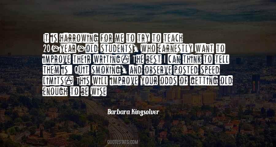 Barbara Kingsolver Quotes #113028