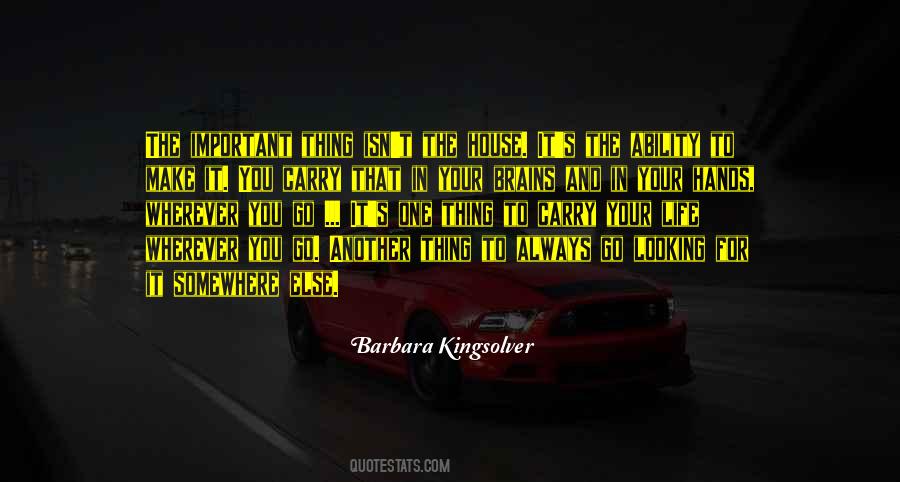 Barbara Kingsolver Quotes #1676803