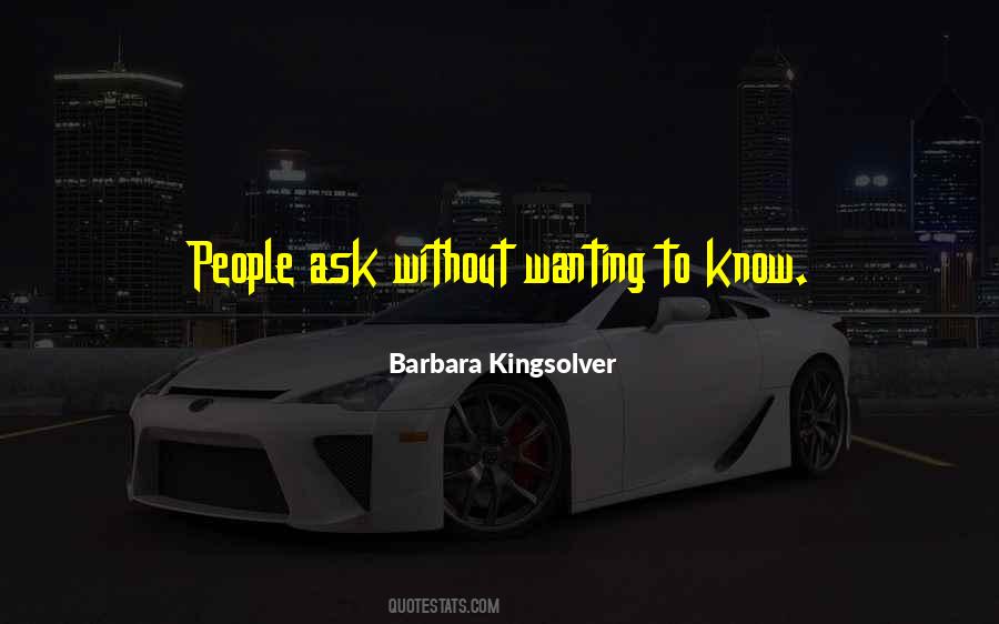 Barbara Kingsolver Quotes #784853
