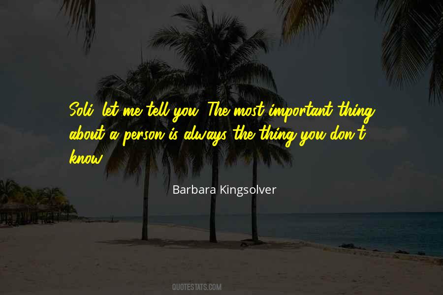 Barbara Kingsolver Quotes #911131