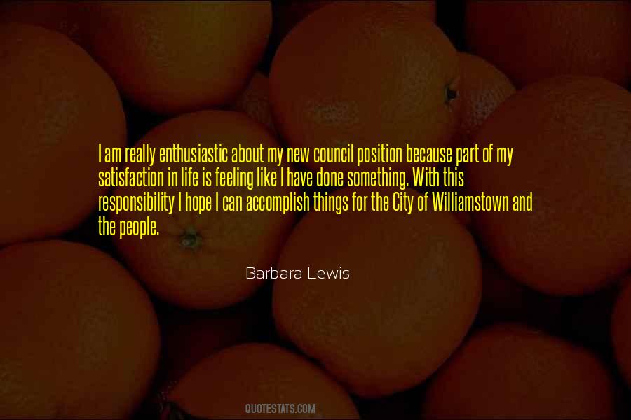 Barbara Lewis Quotes #695641