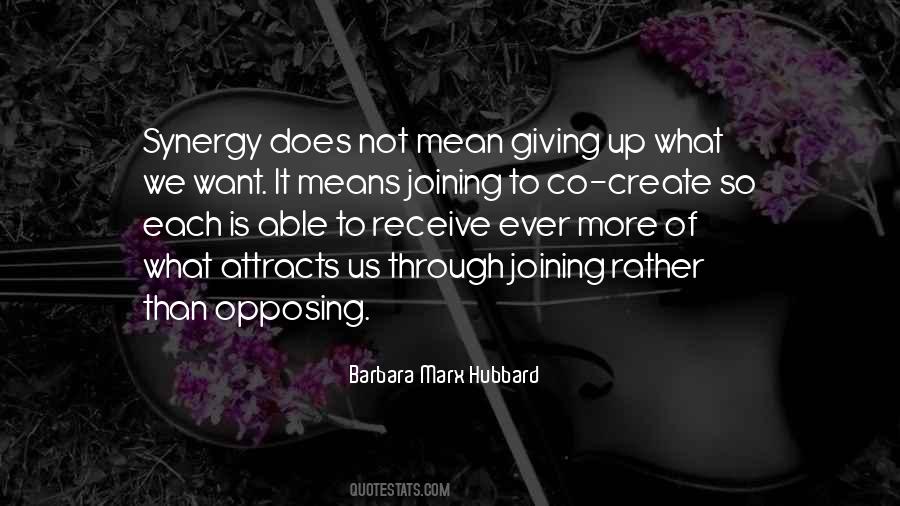 Barbara Marx Hubbard Quotes #1463923