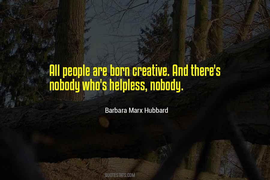 Barbara Marx Hubbard Quotes #167362
