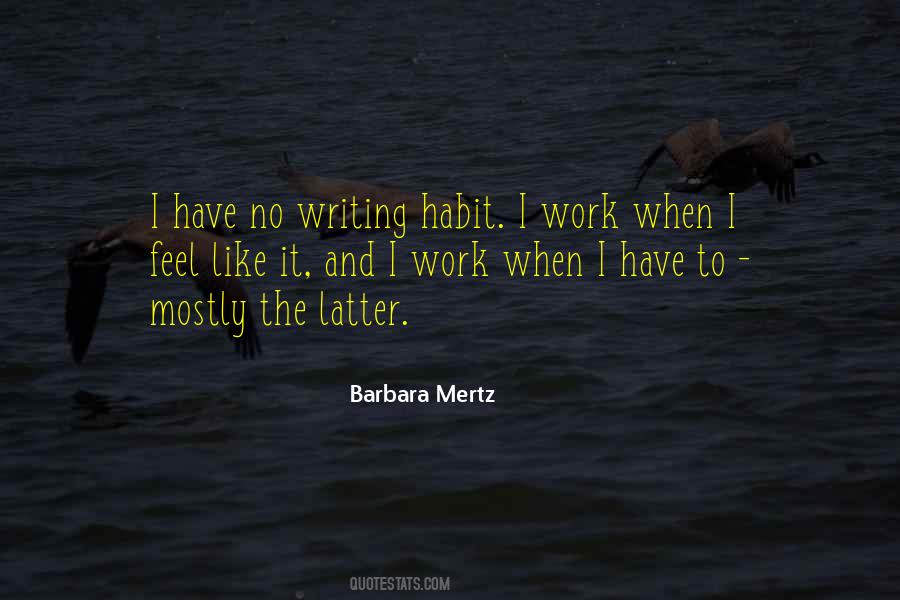 Barbara Mertz Quotes #1563854