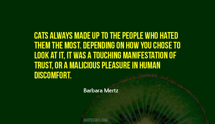 Barbara Mertz Quotes #435984