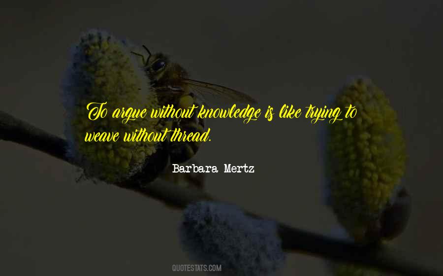 Barbara Mertz Quotes #562420