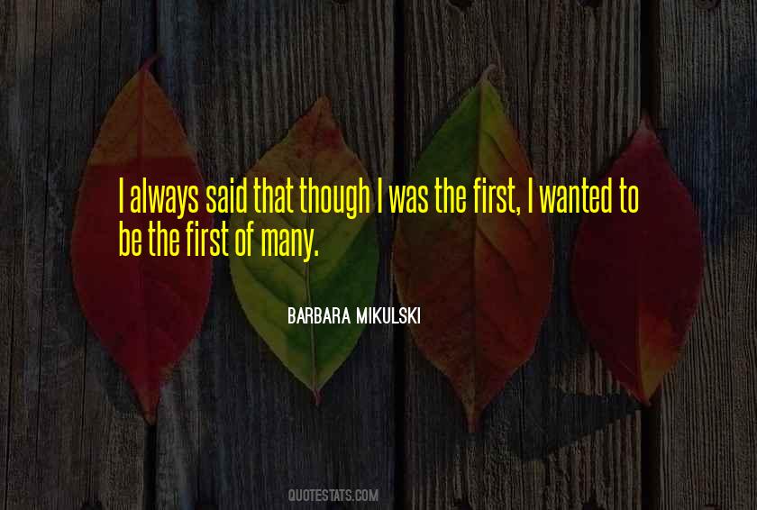 Barbara Mikulski Quotes #728149