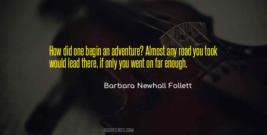 Barbara Newhall Follett Quotes #1085606