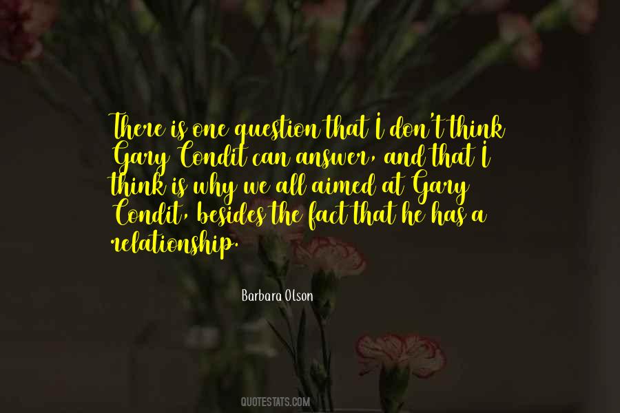 Barbara Olson Quotes #1629450